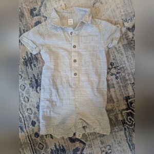 12-18 Months Old Navy Pinstripe Romper